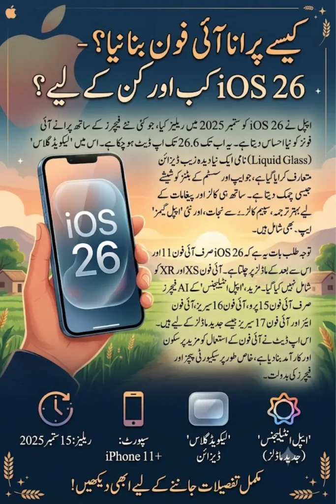 Apple ios 26 Release Date Announced Complete Details