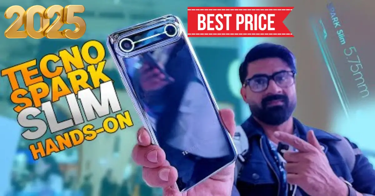 Tecno Spark Slim Smartphone 2025 Model Launches With Stylish Look & Affordable Price
