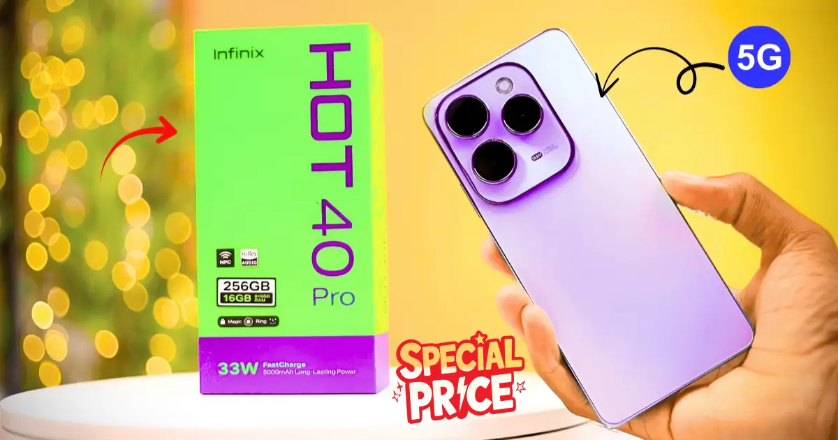 Infinix Hot 40 Pro 2025 Officially Released Affordable 5G Phone With Flagship Features