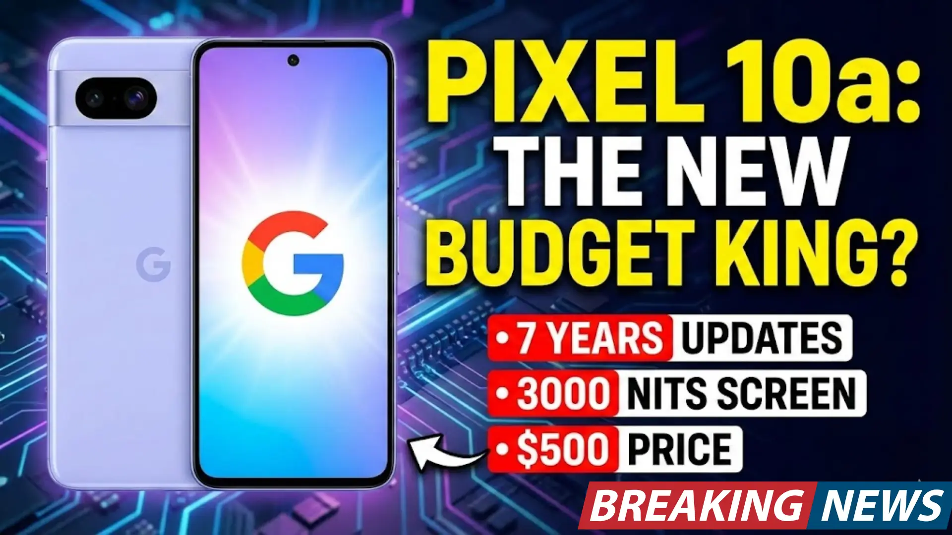 Google Pixel 10a Price & Specs Full Details 2026