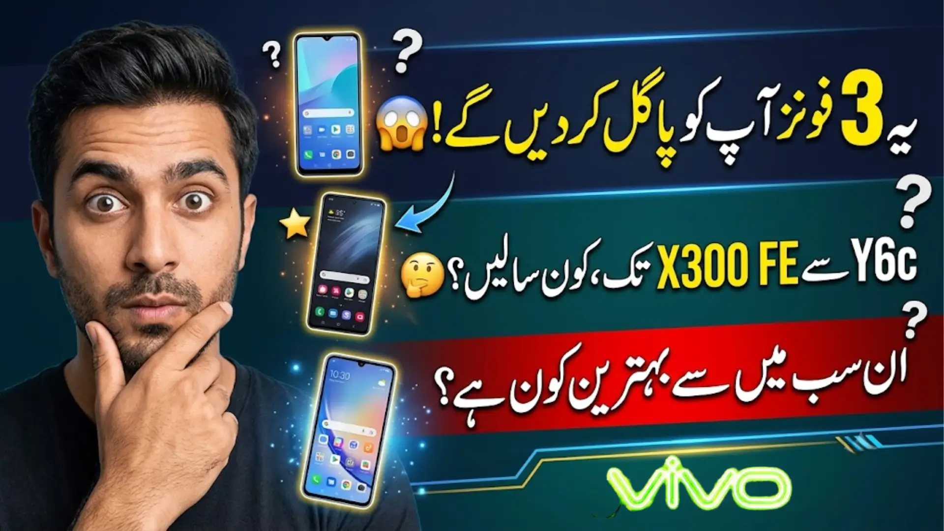 Vivo Y6c 4G, X300 FE, and V70 Lite Price, Specs, and Key Differences