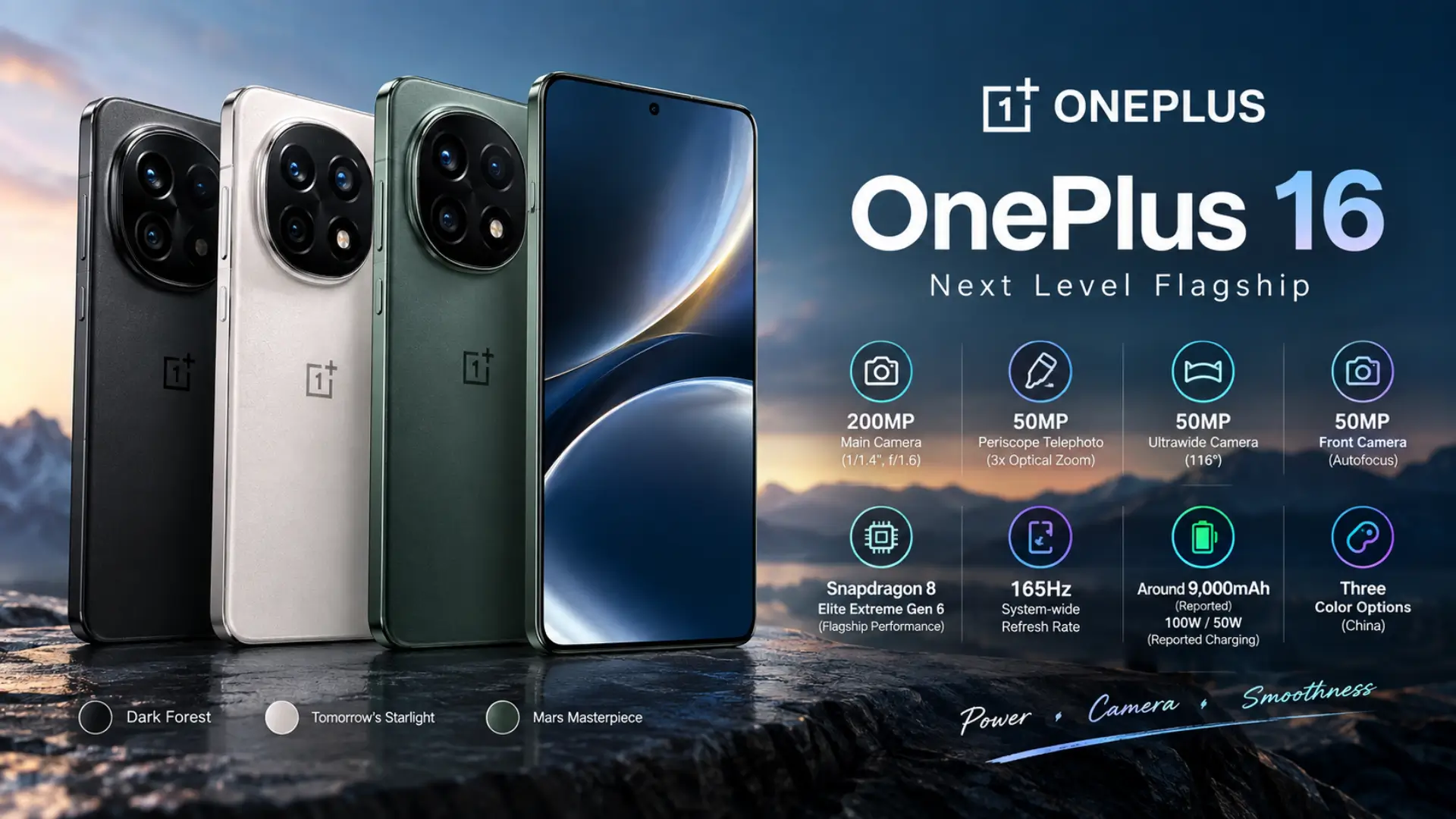 OnePlus 16 Price in Pakistan, Specs, Camera and Launch Details