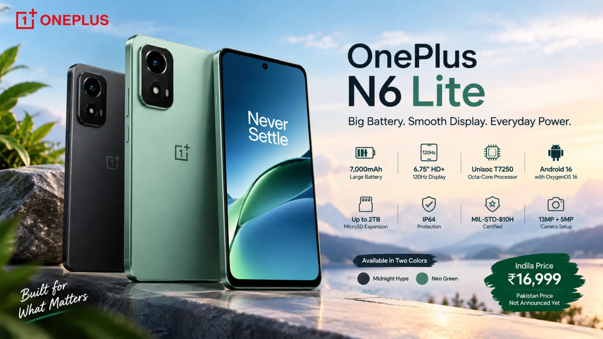OnePlus N6 Lite Price in Pakistan, Specs and Features