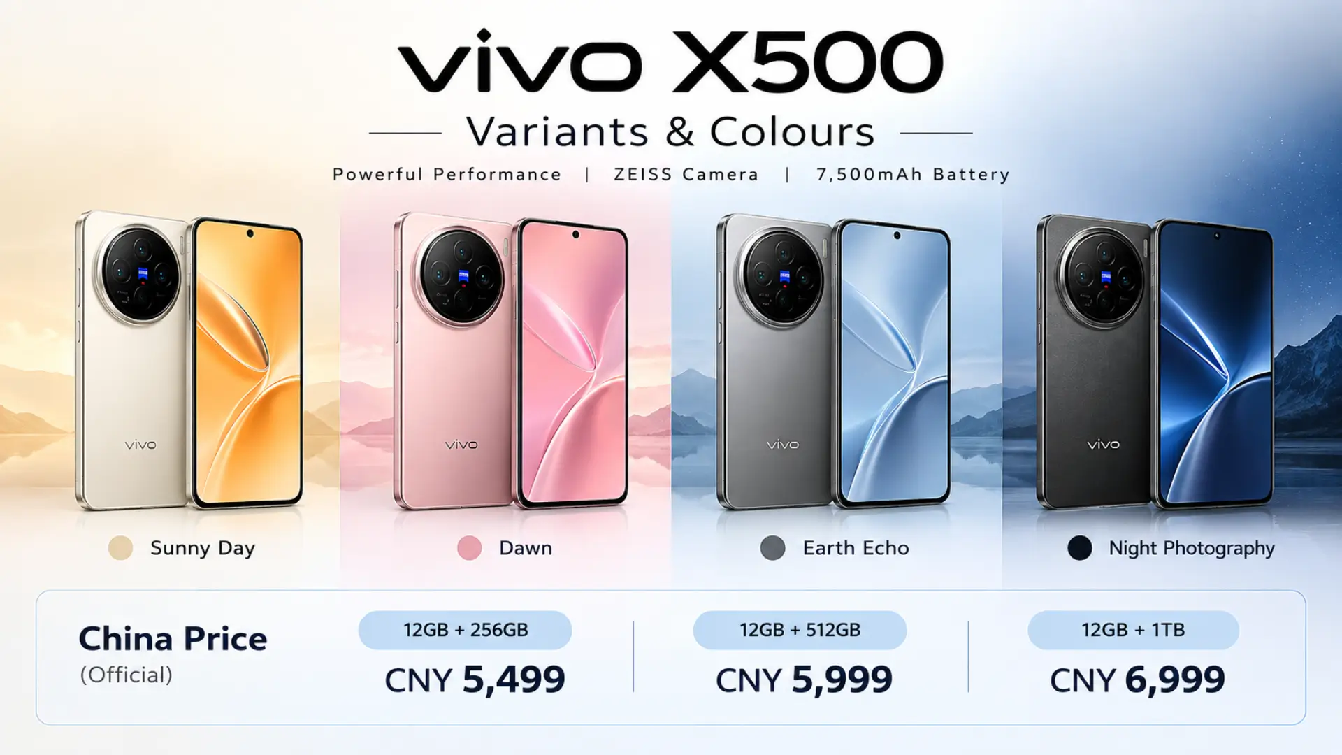 Vivo X500 Price in Pakistan, Specs and Features